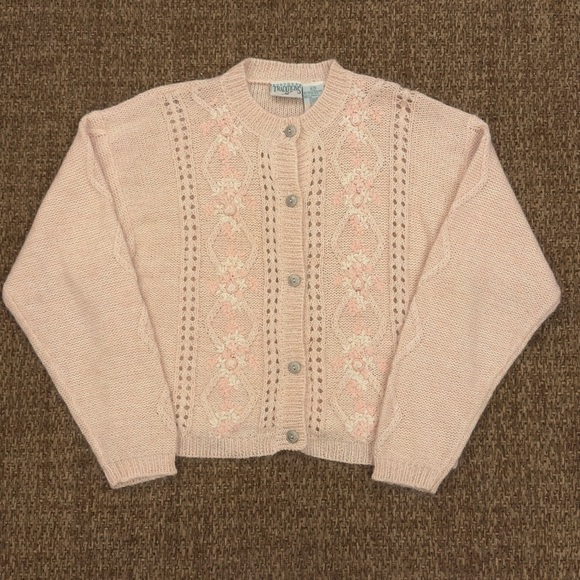 Vintage Northern Traditions Knit Cardigan - Picture 1 of 14